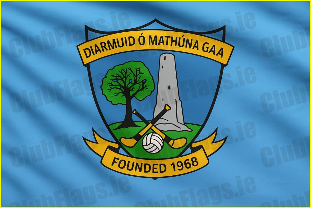 Diarmuid Ó Mathúna gaa club flag - GAA Clubs