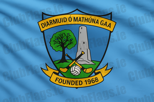 Diarmuid Ó Mathúna gaa club flag - GAA Clubs