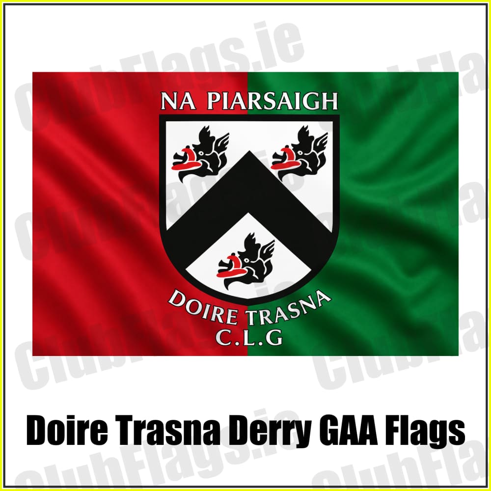 Doire Trasna Derry GAA Flags - ClubFlags.ie