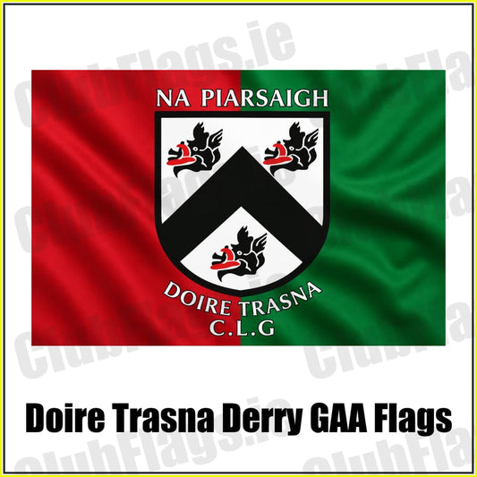 Doire Trasna Derry GAA Flags - ClubFlags.ie