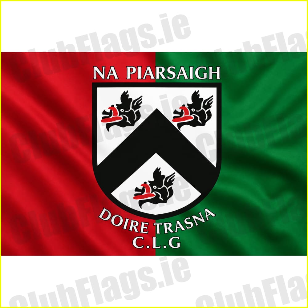Doire Trasna Derry GAA club flag artwork - ClubFlags.ie