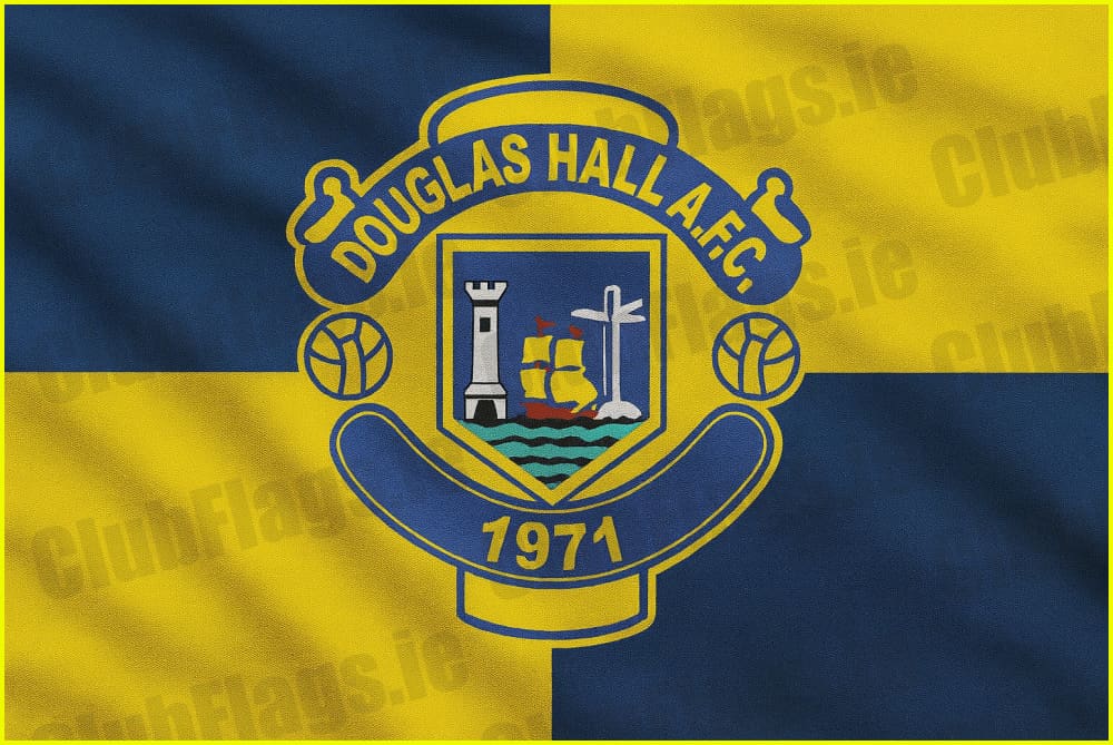 Douglas Hall Football Club Flag - Football Clubs