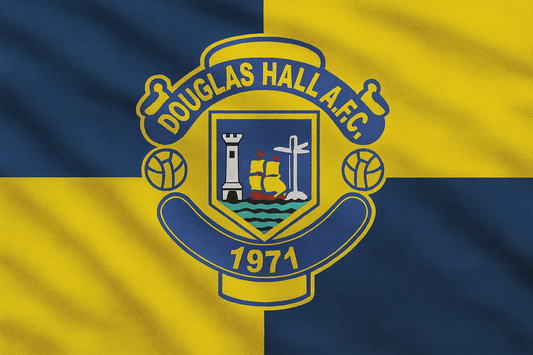 Douglas Hall Football Club Flag - Football Clubs