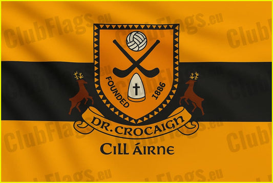 Dr Crokes GAA Club Flag - GAA Clubs