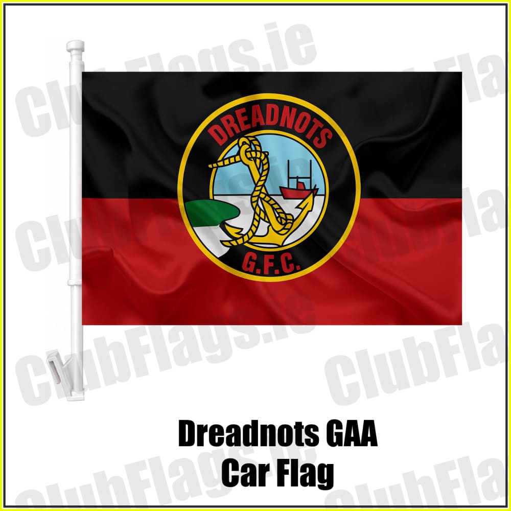 Dreadnots GAA Car Flag - ClubFlags.ie