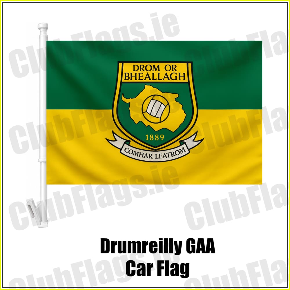 Drumreilly GAA Car Flag - ClubFlags.ie