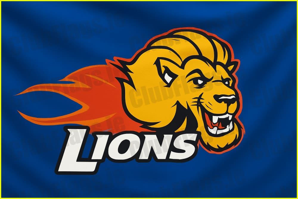 Dublin Lions Basketball Club Flag - Basketball Clubs
