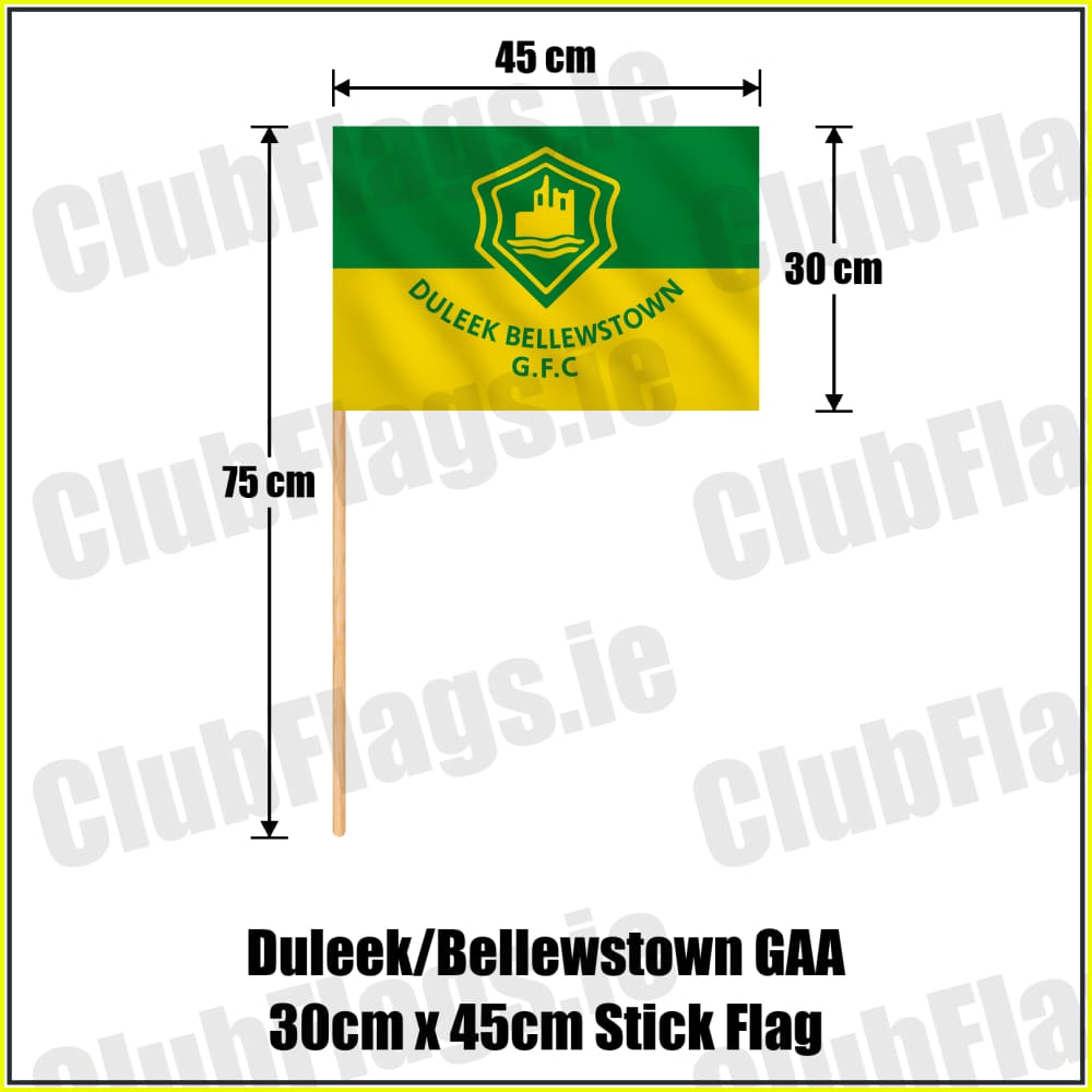 Duleek/Bellewstown GAA 30cm x 45cm Stick Flag - ClubFlags.ie