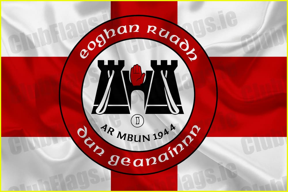 Dungannon Thomas Clarkes GAA Club Flag - GAA Clubs