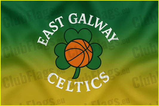East Galway Celtics Basketball Club Flag - Basketball Clubs