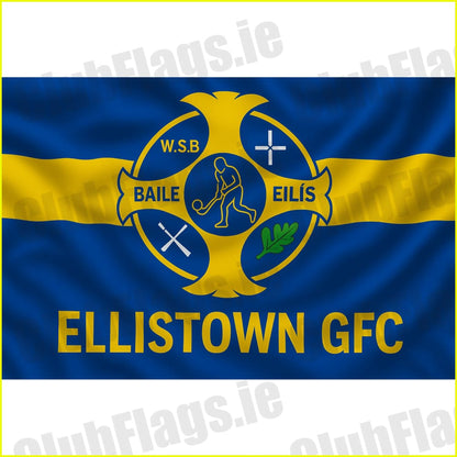 Ellistown GAA club flag artwork - ClubFlags.ie