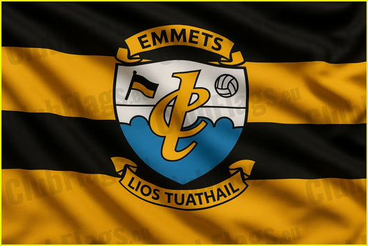 Emmets Lios Tuathail GAA flag - GAA Clubs