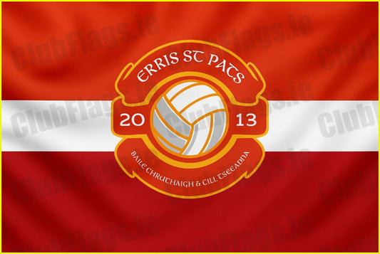 Erris St Pats GAA Club Flag - GAA Clubs