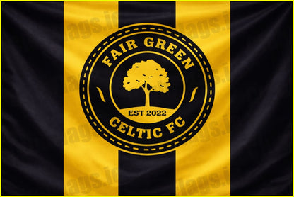 Fair Green Celtic FC Flag - Football Clubs