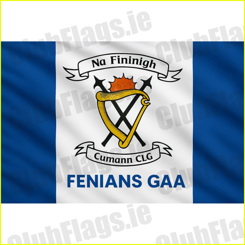 Fenians GAA club flag artwork - ClubFlags.ie