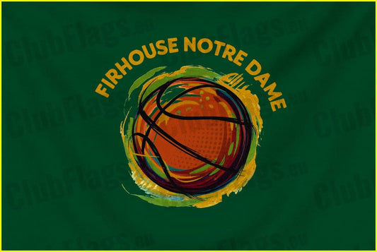 Firhouse Notre Dame Basketball Club Flag - Basketball Clubs