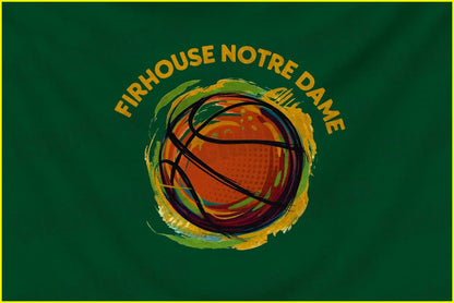 Firhouse Notre Dame Basketball Club Flag - Basketball Clubs