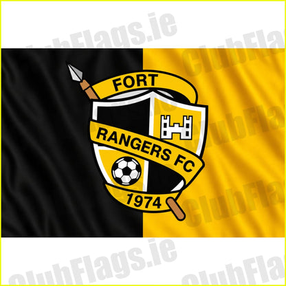 Fort Rangers FC club flag artwork - ClubFlags.ie