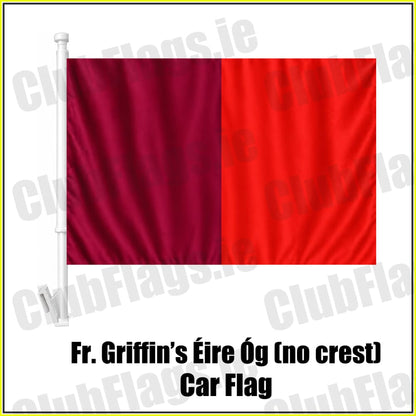 Fr. Griffin’s Éire Óg (no crest) Car Flag - ClubFlags.ie