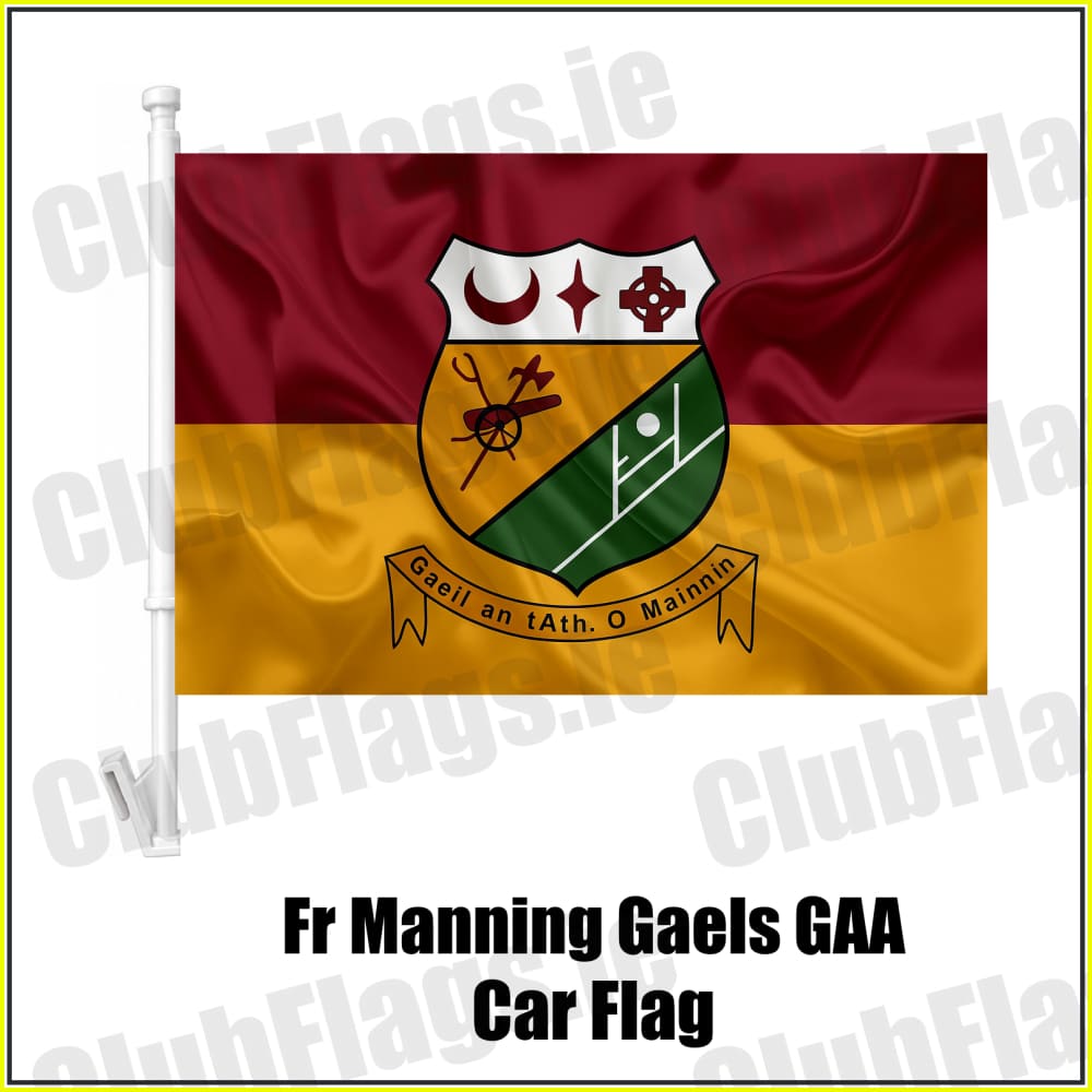 Fr Manning Gaels GAA Car Flag - ClubFlags.ie