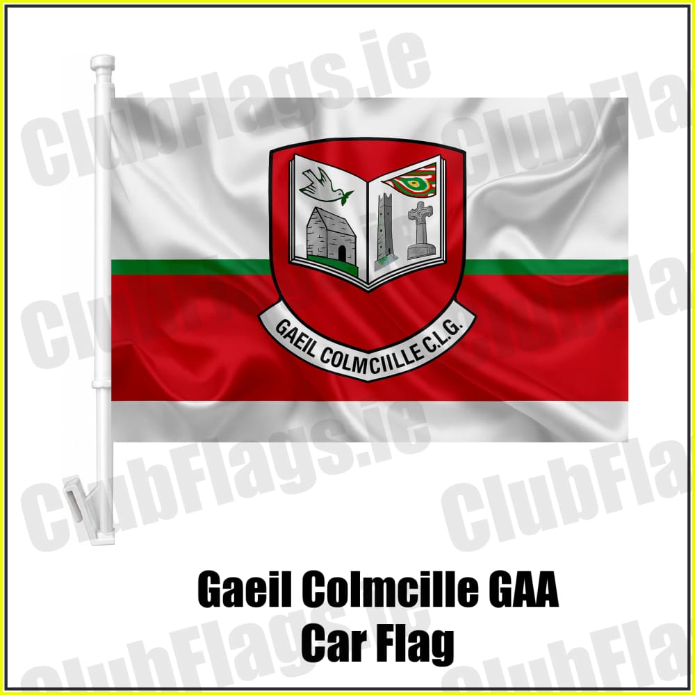Gaeil Colmcille GAA Car Flag - ClubFlags.ie