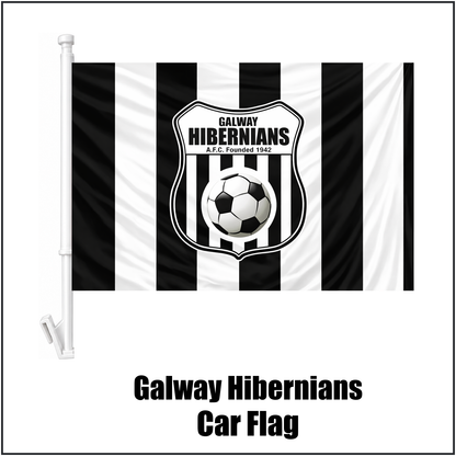 Galway Hibernians Car Flag - ClubFlags.ie