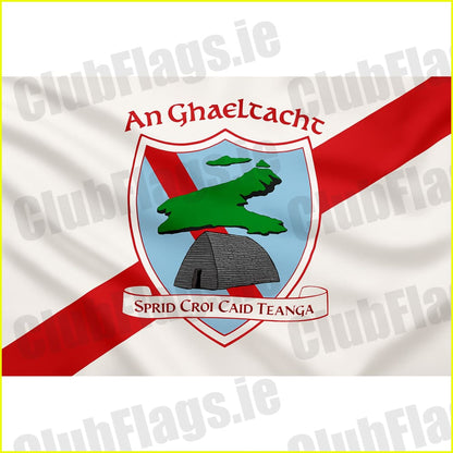 An Ghaeltacht GAA club flag artwork - ClubFlags.ie