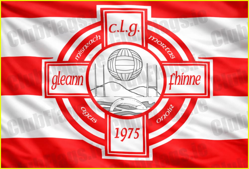 Gleann Fhinne GAA Club Flag - GAA Clubs