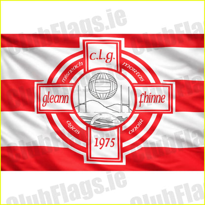 Gleann Fhinne GAA club flag artwork - ClubFlags.ie