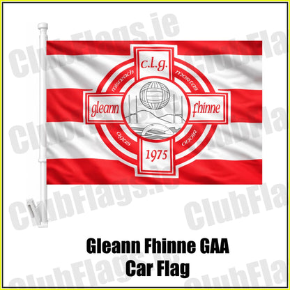 Gleann Fhinne GAA Car Flag - ClubFlags.ie