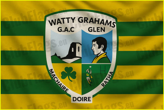 Glen Watty Grahams GAA Club Flag - GAA Clubs