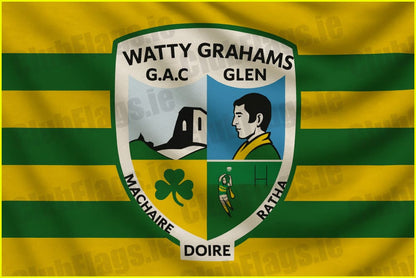 Glen Watty Grahams GAA Club Flag - GAA Clubs