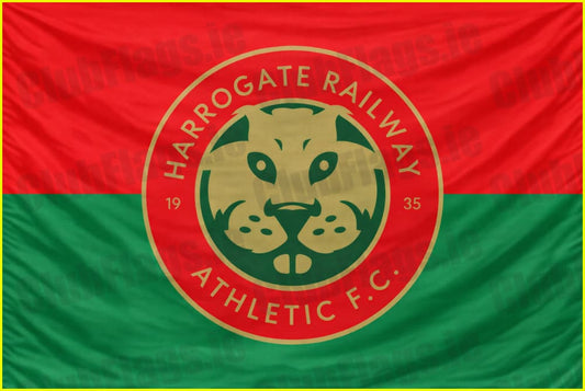 Harrogate Railway FC Flag - Football Clubs