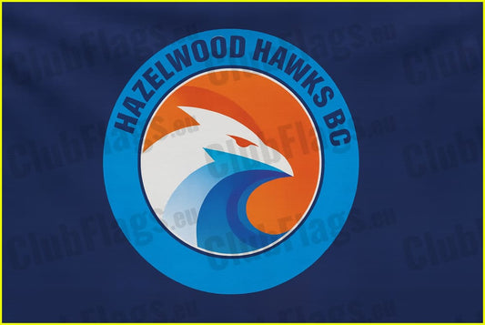 Hazelwood Hawks Basketball Club Flag - Basketball Clubs