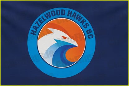 Hazelwood Hawks Basketball Club Flag - Basketball Clubs