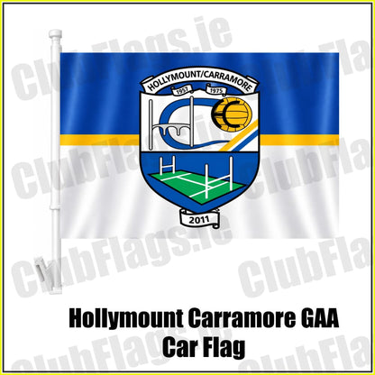 Hollymount Carramore GAA Car Flag - ClubFlags.ie