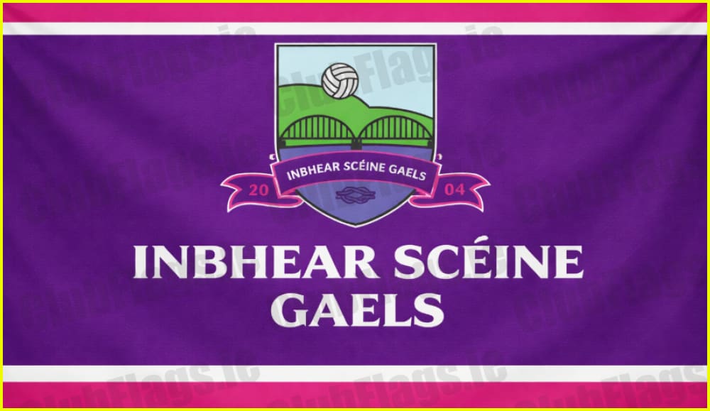 Inbhear Scéine Gaels GAA Club Flag - GAA Clubs