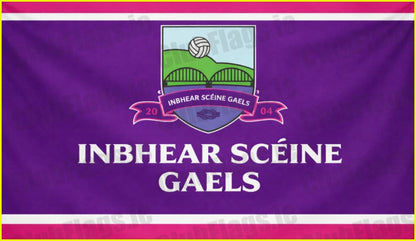 Inbhear Scéine Gaels GAA Club Flag - GAA Clubs