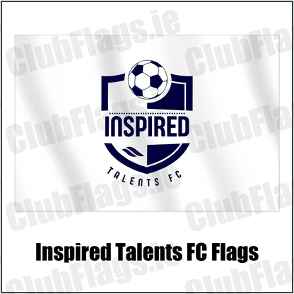 Inspired Talents FC Flags with the club crest and colours, Derry Football - ClubFlags.ie
