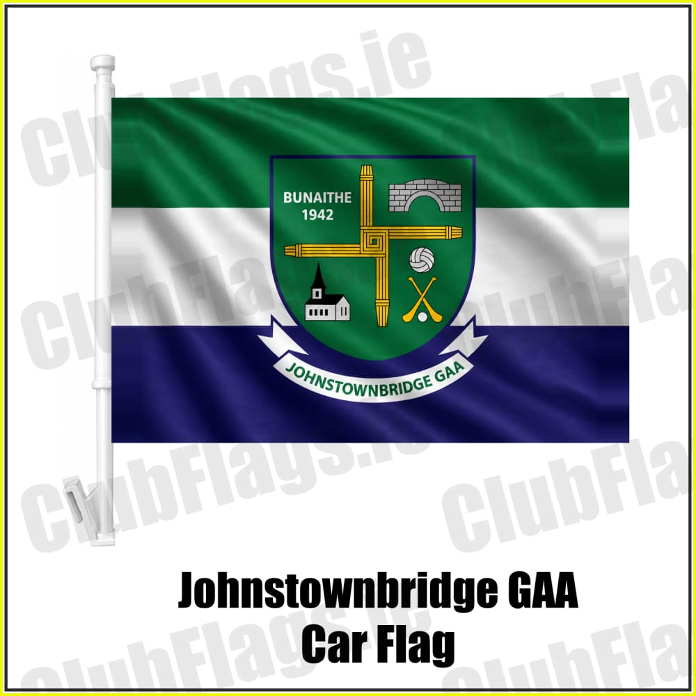 Johnstownbridge GAA Car Flag - ClubFlags.ie