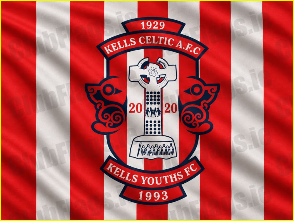 Kells Celtic Football Club Flag - GAA Clubs