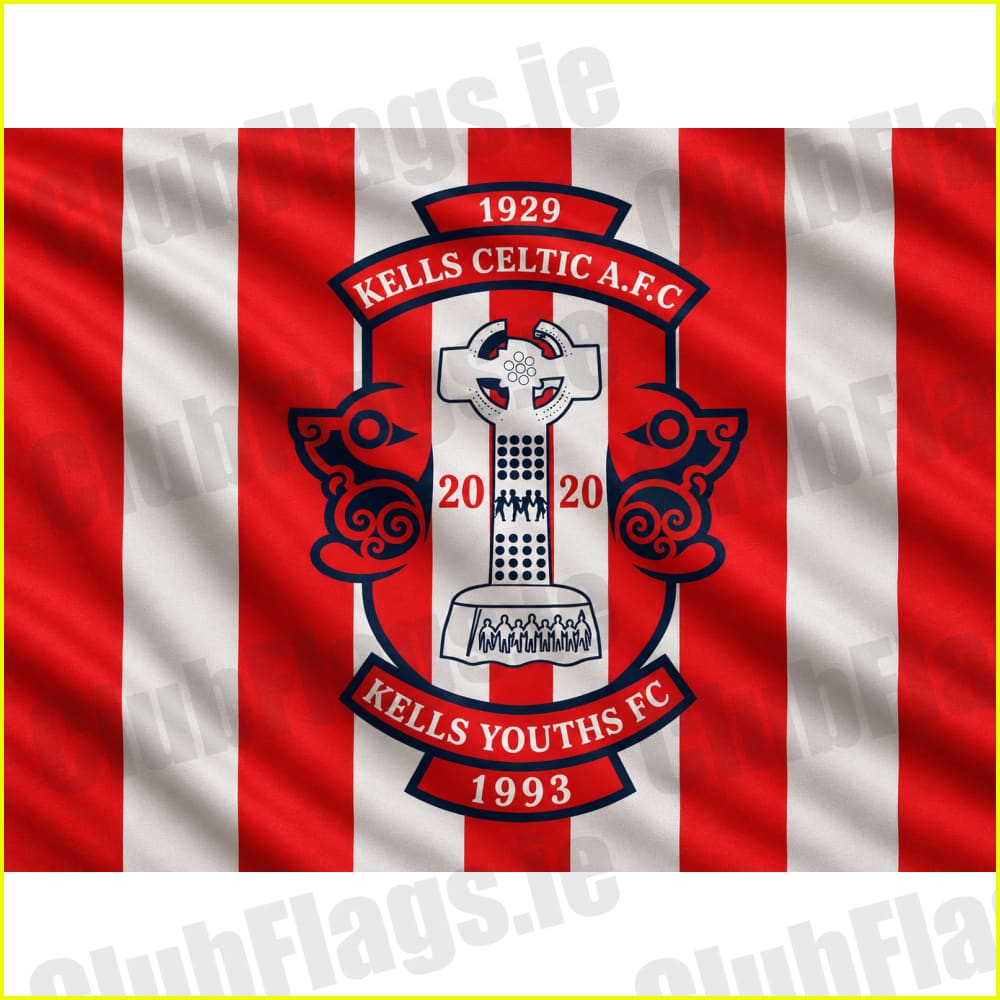 Kells Celtic Football Club club flag artwork - ClubFlags.ie