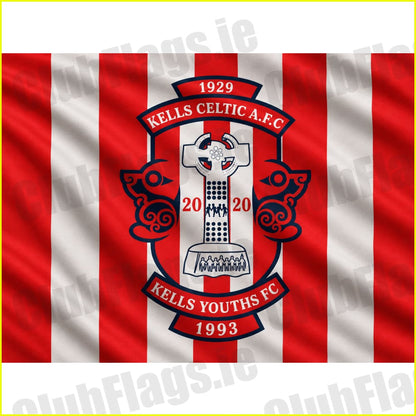 Kells Celtic Football Club club flag artwork - ClubFlags.ie