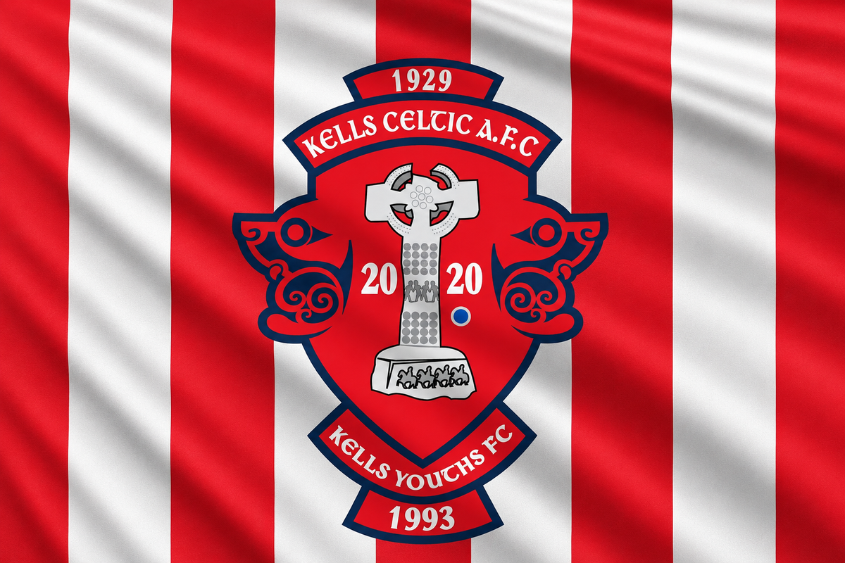 Kells Celtic Football Club Flag - GAA Clubs