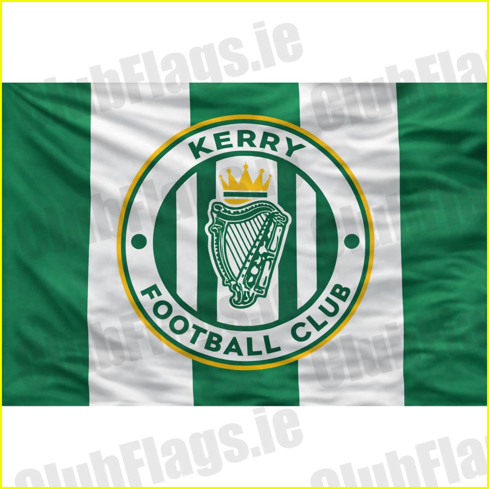 Kerry FC club flag artwork - ClubFlags.ie