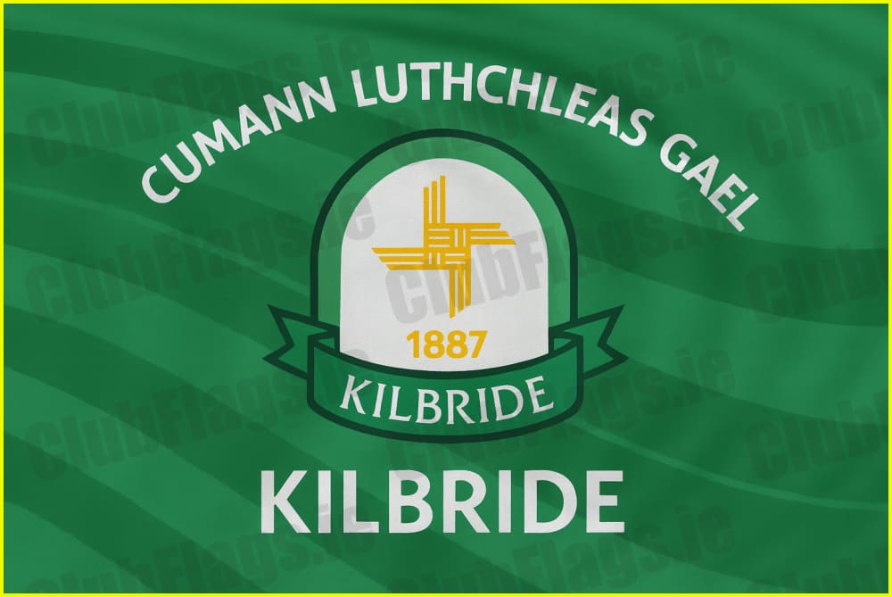 Kilbride GAA Club Flag Roscommon - GAA Clubs