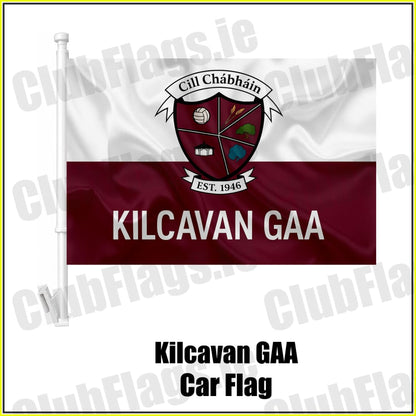 Kilcavan GAA Car Flag - ClubFlags.ie