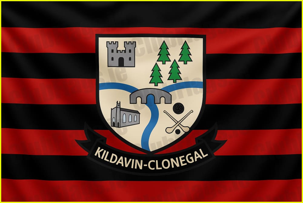 Kildavin / Clonegal GAA Club Flag - GAA Clubs