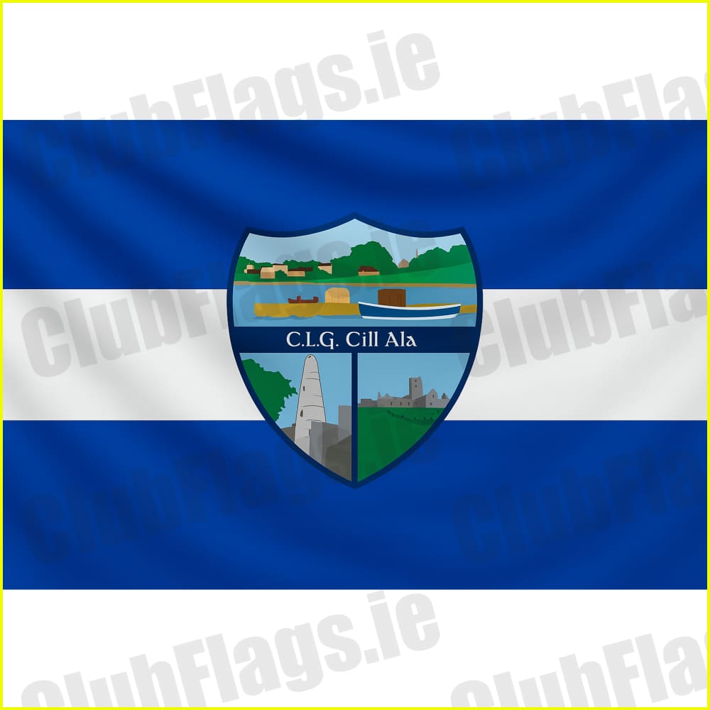 Killala GAA club flag artwork - ClubFlags.ie