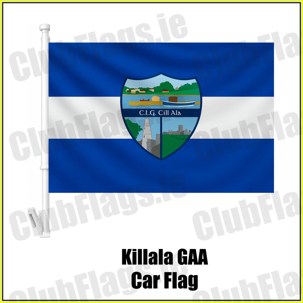 Killala GAA Car Flag - ClubFlags.ie